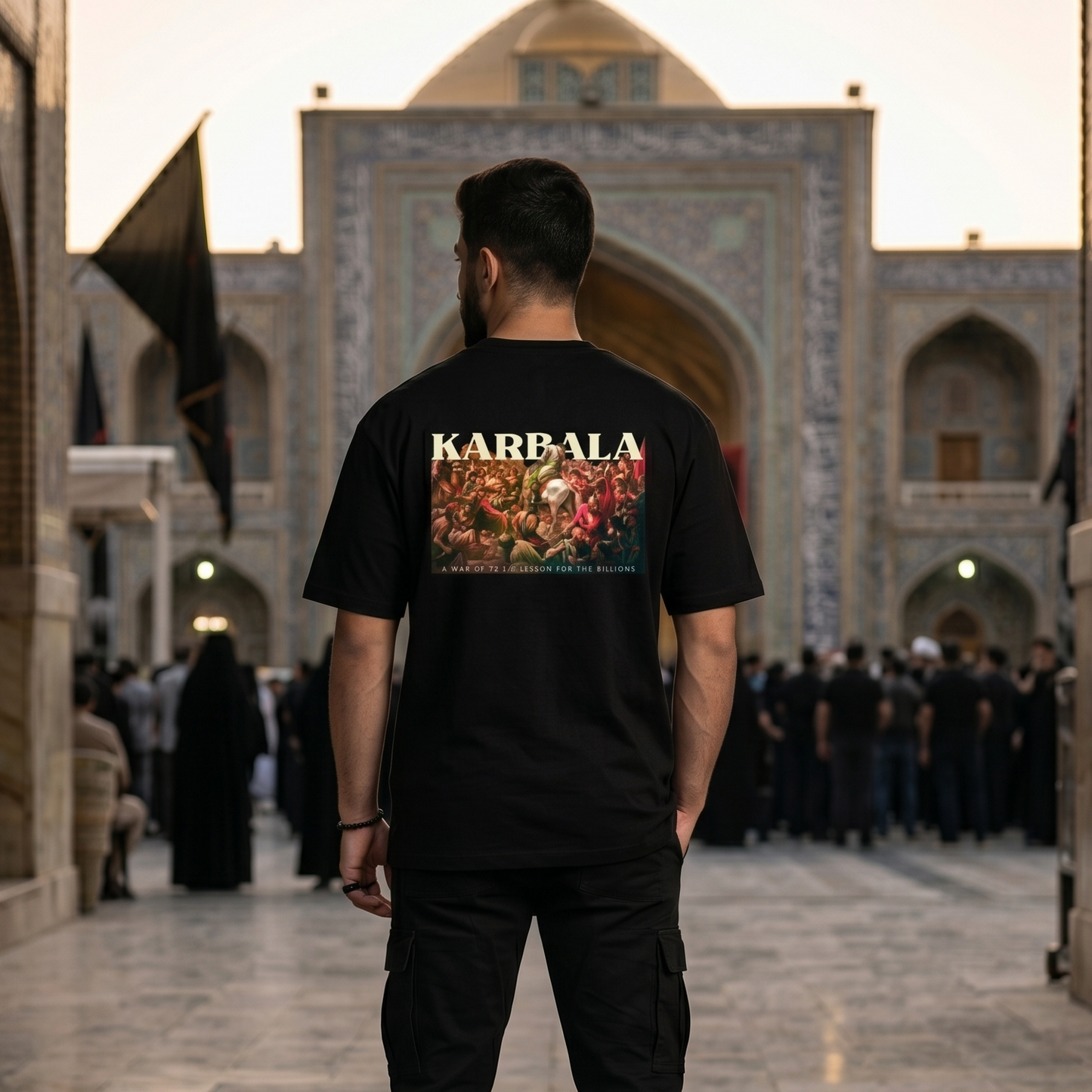 Karbala — A War of 72 Oversized T-Shirt