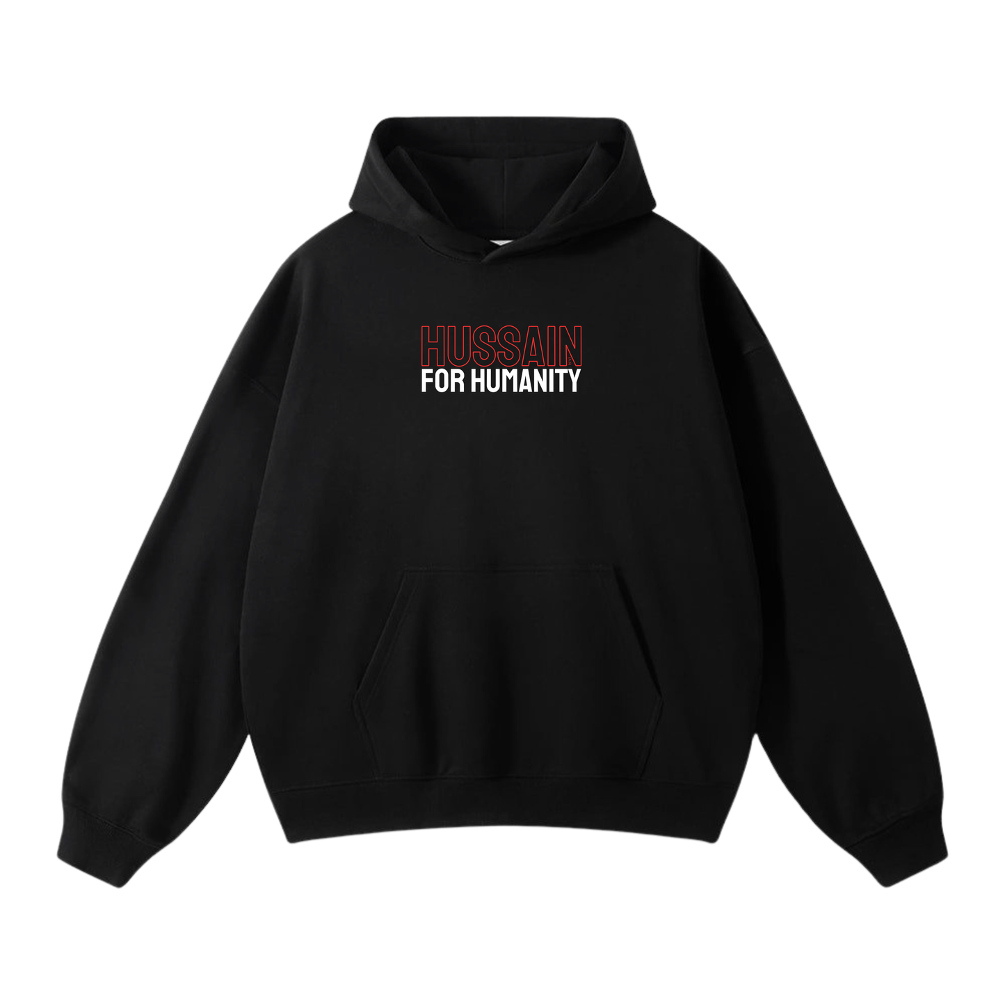 Hussain For Humanity — Oversized Heavyweight Hoodie
