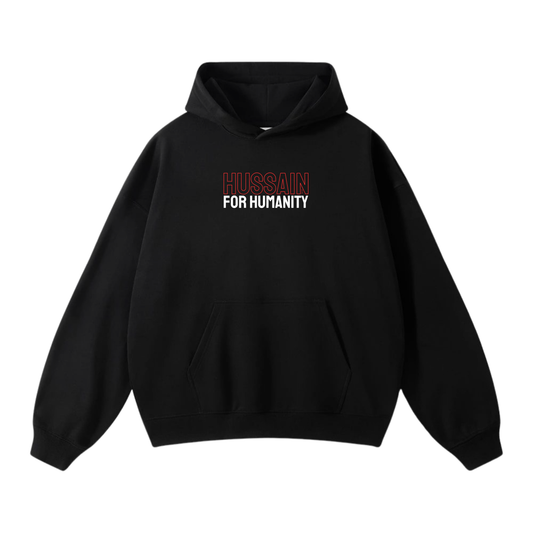 Hussain For Humanity — Oversized Heavyweight Hoodie