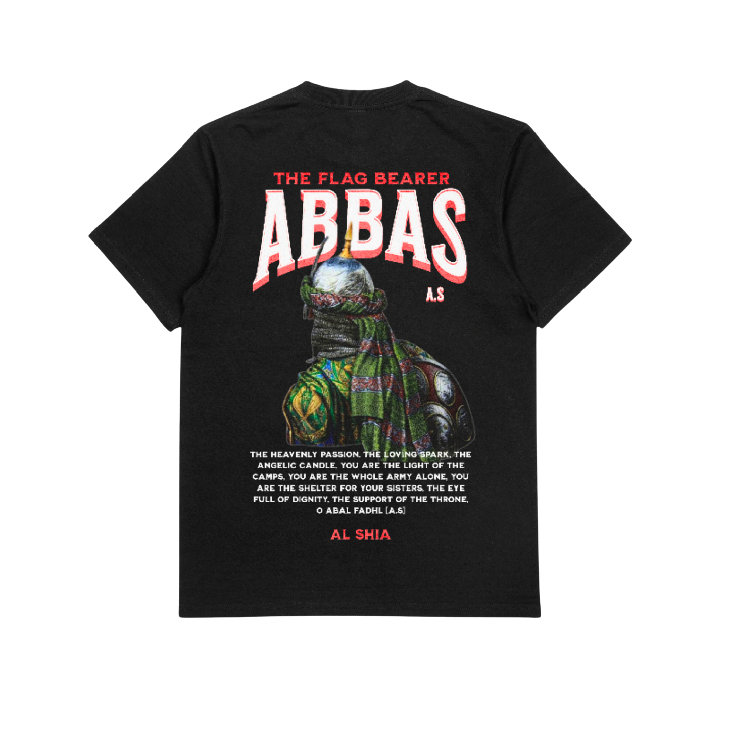 The Flag Bearer — Abbas (A.S) Graphic Tee | AL SHIA